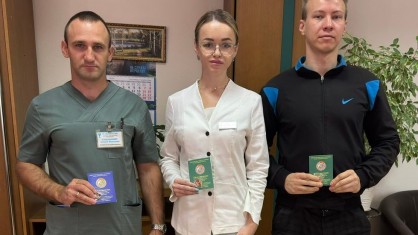 Семеро сотрудников Пружанской ЦРБ удостоены нагрудных знаков «Физкультурник Беларуси»